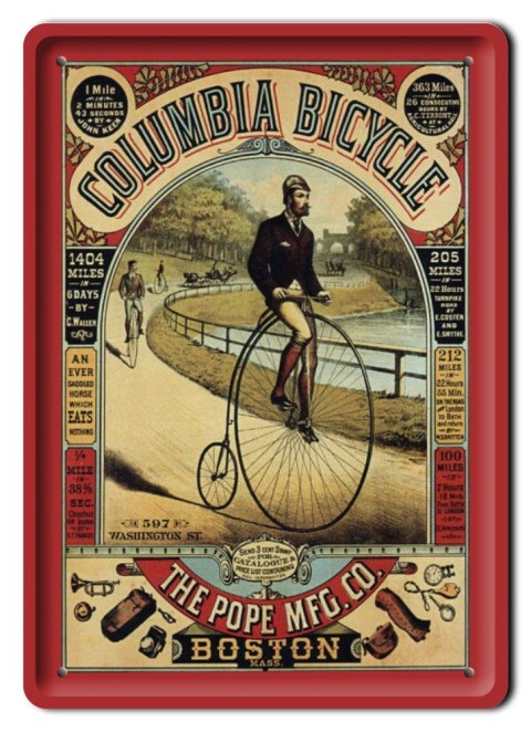 PLAKAT METALOWY SZYLD TABLICZKA RETRO #11735