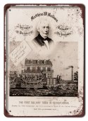PLAKAT METALOWY SZYLD TABLICZKA RETRO VINTAGE #11269