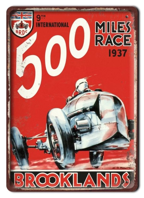PLAKAT METALOWY SZYLD VINTAGE RETRO #08189