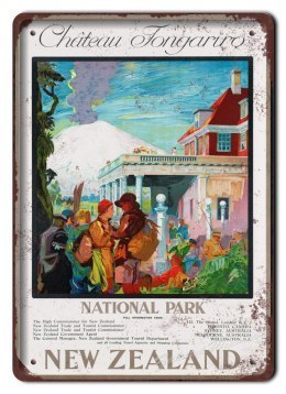 PLAKAT METALOWY SZYLDOBRAZEK RETRO #05960