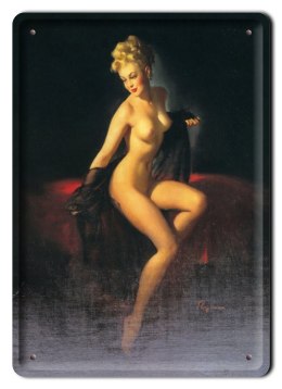 PLAKAT PANI METALOWY SZYLD VINTAGE RETRO #08478
