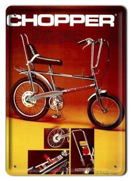 PLAKAT ROWER METALOWY SZYLD RETRO #08199