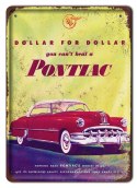 PONTIAK METALOWY SZYLD OBRAZEK VINTAGE RETRO #05740