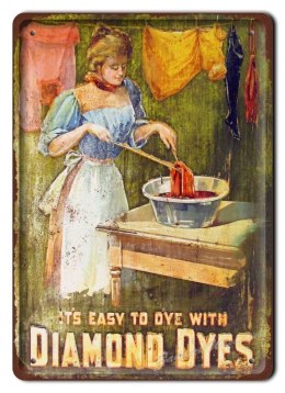 PRALKA METALOWY SZYLD PLAKAT RETRO #06328
