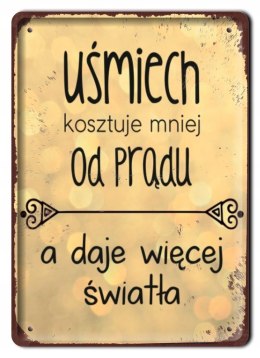 PRL METALOWY SZYLD PLAKAT TABLICZKA RETRO #05844