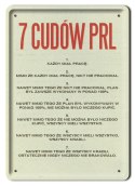 PRL PLAKAT METALOWY SZYLD OBRAZEK RETRO #12658