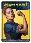 PRL PLAKAT METALOWY SZYLD OBRAZEK RETRO #12703