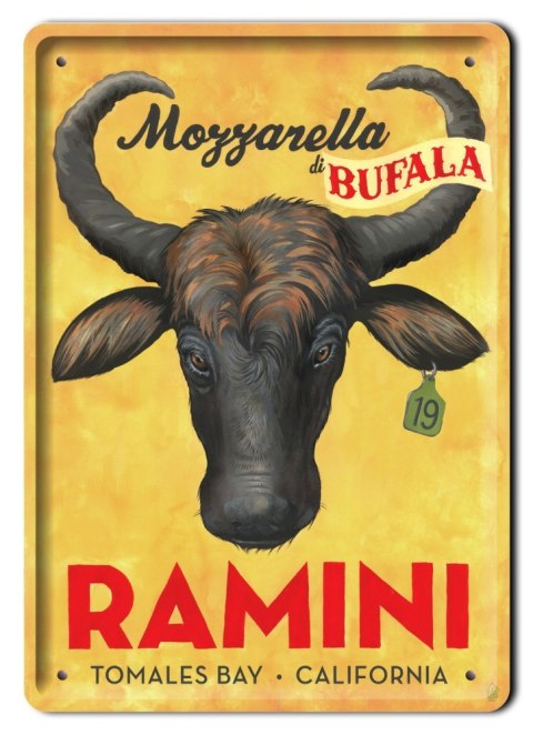 RAMI METALOWY SZYLD VINTAGE RETRO #09167