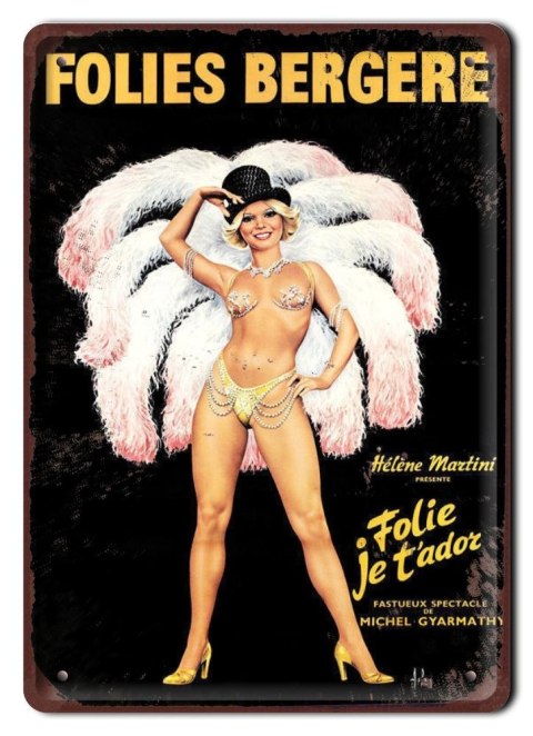 REWIA TABLICZKA METALOWY SZYLD PLAKAT RETRO #08660