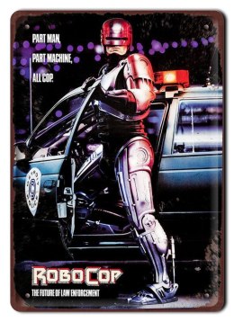 ROBOCOP METALOWY SZYLD PLAKAT RETRO #08600