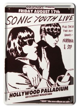 ROCK PLAKAT METALOWY SZYLD OBRAZEK RETRO #10750