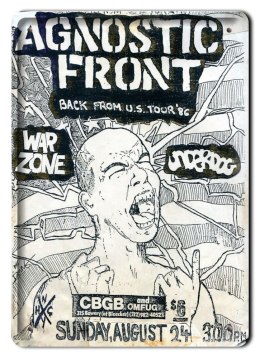 ROCK PLAKAT METALOWY SZYLD OBRAZEK RETRO #10755