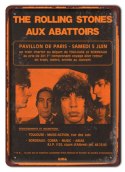 ROCK PLAKAT METALOWY SZYLD OBRAZEK RETRO #10762
