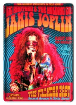 ROCK PLAKAT METALOWY SZYLD OBRAZEK RETRO #10765