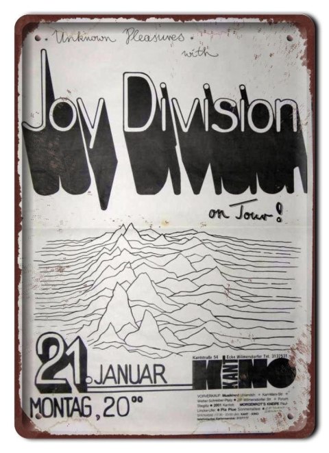 ROCK PLAKAT METALOWY SZYLD OBRAZEK RETRO #10779