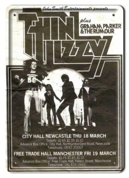 ROCK PLAKAT METALOWY SZYLD OBRAZEK RETRO #10782