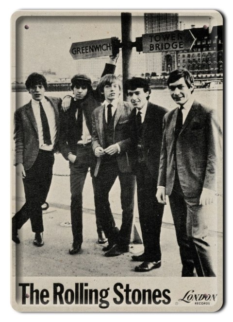 ROCK PLAKAT METALOWY SZYLD RETRO VINTAGE #12077