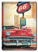 ROUTE 66 METALOWY SZYLD PLAKAT OBRAZEK VINTAGE#03563