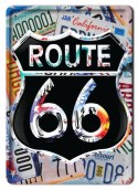 ROUTE 66 METALOWY SZYLD PLAKAT RETRO #00130