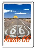 ROUTE 66 PLAKAT METALOWY SZYLD OBRAZEK RETRO#20449