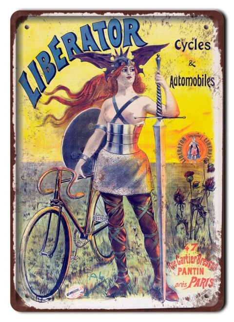 ROWER PLAKAT METALOWY SZYLD RETRO VINTAGE #11526