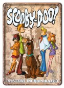 SCOOBY-DOO ! METALOWY SZYLD VINTAGE RETRO #01265