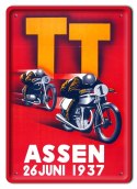 T T ASSENJUNI 1937 METALOWY SZYLD RETRO #07499