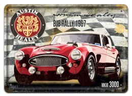 AUSTIN HEALEY METALOWY SZYLD PLAKAT RETRO #00483