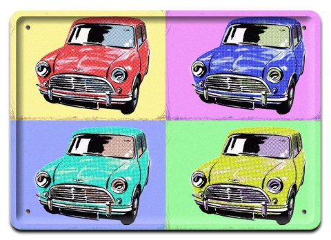 AUTO GARAGE METALOWY SZYLD VINTAGE RETRO #08175