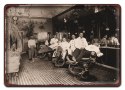 BARBER SHOP METALOWY SZYLD PLAKAT RETRO #08769