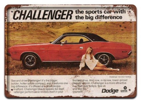 DODGE METALOWY SZYLD PLAKAT RETRO #05353