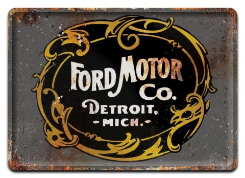 FORD MOTOR CO. METALOWY SZYLD RETRO VINTAGE #07350
