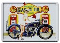 HARLEY DAVIDSON METALOWY SZYLD PLAKAT RETRO #07999