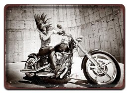 HARLEY METALOWY SZYLD PLAKAT RETRO VINTAGE #10286