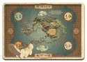 MAPA PLAKAT METALOWY SZYLD OBRAZEK RETRO #20306