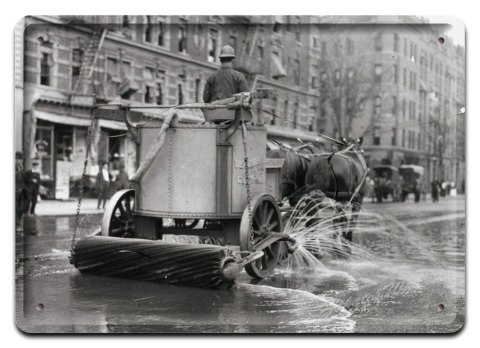 NEW YORK METALOWY SZYLD OBRAZEK RETRO #01811
