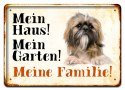 PIES PLAKAT METALOWY SZYLD TABLICZKA RETRO #11701