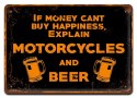PIWO PLAKAT METALOWY SZYLD TABLICZKA RETRO #07392