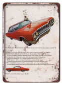 BUICK 65 METALOWY SZYLD PLAKAT VINTAGE RETRO #05333