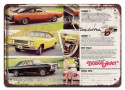 DODGE PLAKAT METALOWY SZYLD VINTAGE RETRO #05369