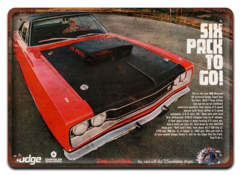 DODGE METALOWY SZYLD PLAKAT VINTAGE RETRO #05348