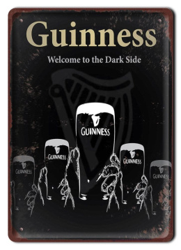 GUINNESS BIWO PLAKAT METALOWY SZYLD RETRO #07441