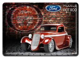 HOT ROD METALOWY SZYLD PLAKAT OBRAZEK RETRO #01285