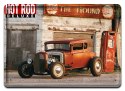 HOT ROD METALOWY SZYLD PLAKAT OBRAZEK RETRO #03379