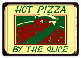PIZZA METALOWY SZYLD PLAKAT OBRAZEK VINTAGE #02348