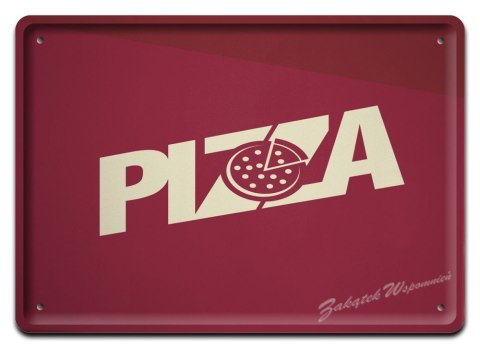 PIZZA METALOWY SZYLD PLAKAT OBRAZEK VINTAGE #03642