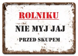 PLAKAT METALOWY SZYLD OBRAZEK TABLICZKA RETRO #12544