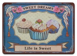 PLAKAT METALOWY SZYLD PLAKAT VINTAGE RETRO #01005