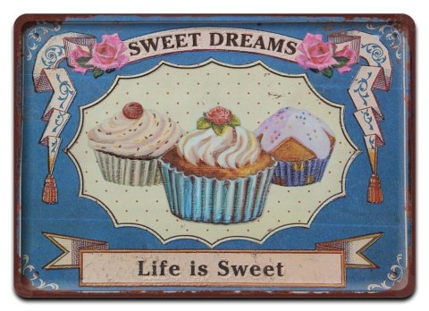 PLAKAT METALOWY SZYLD PLAKAT VINTAGE RETRO #01005