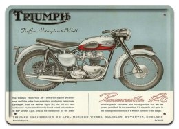 PLAKAT METALOWY SZYLD RETRO TRIUMPH #11935